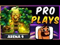 Pro Player SPEEDRUNS Arena 9 in Clash Royale