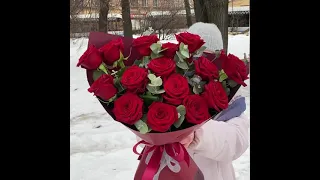 Букет красных роз  Букет красных роз