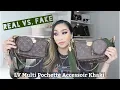 REAL vs REP Louis Vuitton Multi Pochette Accessoires Comparison