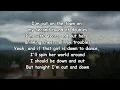 Randy Houser - Out And Down Lyrics