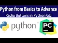 Radio Buttons in Python GUI Learn Python from Basics to Advance Azhar Electronics