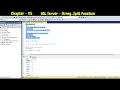 SQL Server - String Split Function