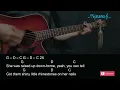 Drew Green - Comin' In Country Guitar Chords Lyrics