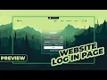 Creating a Stunning Natural Login Page in ReactJS Speed Coding
