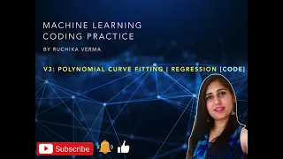 V3 Python Code Polynomial Curve Fitting Regression