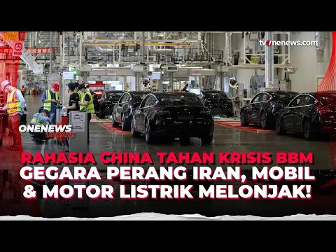 Kendaraan Listrik China Selamatkan Ekonomi dari Guncangan Harga Minyak Perang Iran!