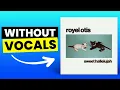 Sweet Hallelujah - Royel Otis | Instrumental (Karaoke/No Vocals)
