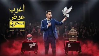 اقوى عرض سحري يقدم على المسرح| الجمهورمنصدم من اللي شافه! 😱🔥
