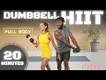 Download Lagu 20 Minute Full Body Dumbbell HIIT/ Strength Training Workout  [No Repeat]