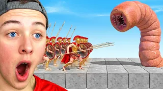 Reacting to 100 SPARTANS vs ALL UNITS in ARBS!