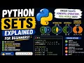 Python Sets Explained for Beginners Set Methods Union Intersection More
