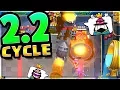 2 2 Rocket Cycle WINS a Ladder Match Clash Royale Cycle Deck