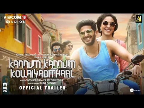 Kannum Kannum Kollaiyadithaal l Official Trailer l Dulquer Salmaan l Ritu Varma l Coming Soon