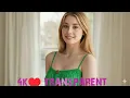 Lagu See Through Mesh Lingerie Outfit Review 2025 \u0026 Try-On Transparent Clothes Fashion Review 4K