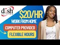 DISH NETWORK REMOTE JOBS FLEXIBLE ONLINE JOBS AT HOME