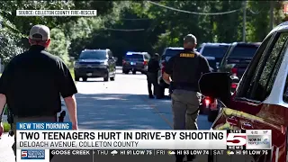 Teenagers 15 and 17 hospitalized in Colleton County drive-by shooting