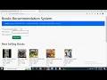 Book Recommendation System Complete Project using java JSP MySql Demo