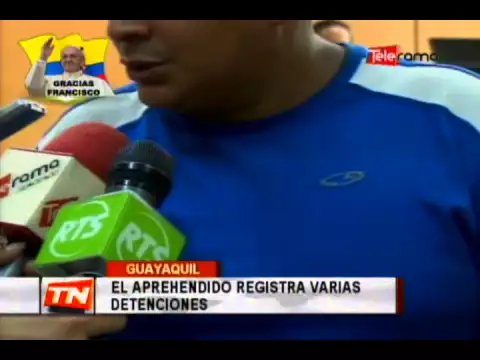 Detienen a una persona por robar en bus