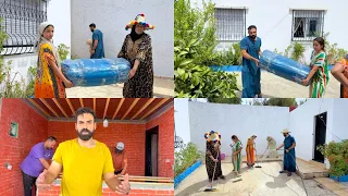 اخيرا جبنا لكازو غنطلقوه والمعلم جا الكوزينة والبنات حصلو مع الشطابة والكراطة 