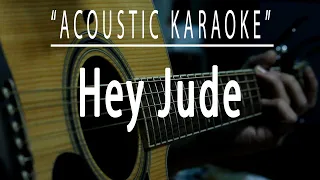 Download Hey Jude - The Beatles (Acoustic karaoke) MP3