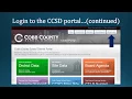 CCSD ParentVue Widget Tutorial