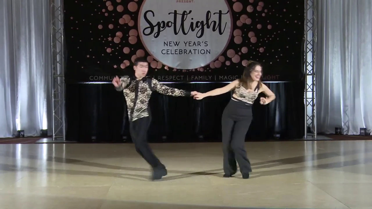 Spotlight New Years 2018 2019 Rising Star Jason Abner & Nicole Zwerlein