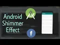 Android Shimmer Effect - No more progress bar