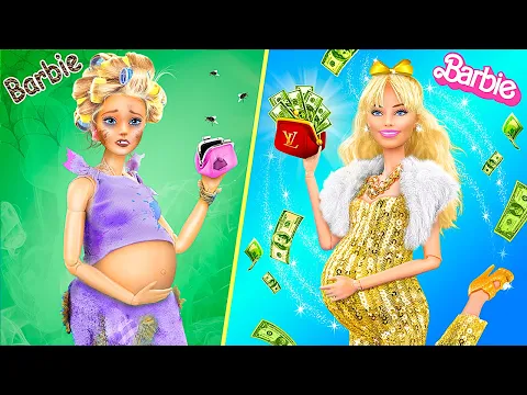 Download MP3 Barbies rica e Falida Com Seus Bebês / 32 Bonecas DIYs