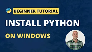 How to INSTALL PYTHON on Windows 10 Python Beginner Tutorial jcchouinard com