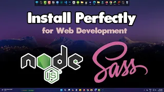 How to Install Node js and SASS on Windows 10 11 - Complete Setup