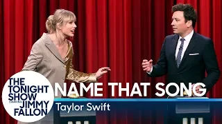 name that song challenge with taylor swift