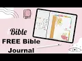 Free Digital Bible Journaling In Goodnotes