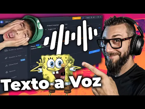 Download MP3 Inteligencia ARTIFICIAL para convertir TEXTO a VOZ de FAMOSOS