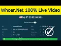 Whoer Net 100 Live ll Fix Whoer Net to 100
