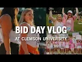 Day In The Life of a Clemson Student I LOVE BID DAY