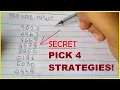 Secret Pick 4 Lottery Strategies to identify the Winning Numbers
