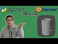 How to create a Cylinder with Blender Python 3D API 2 9
