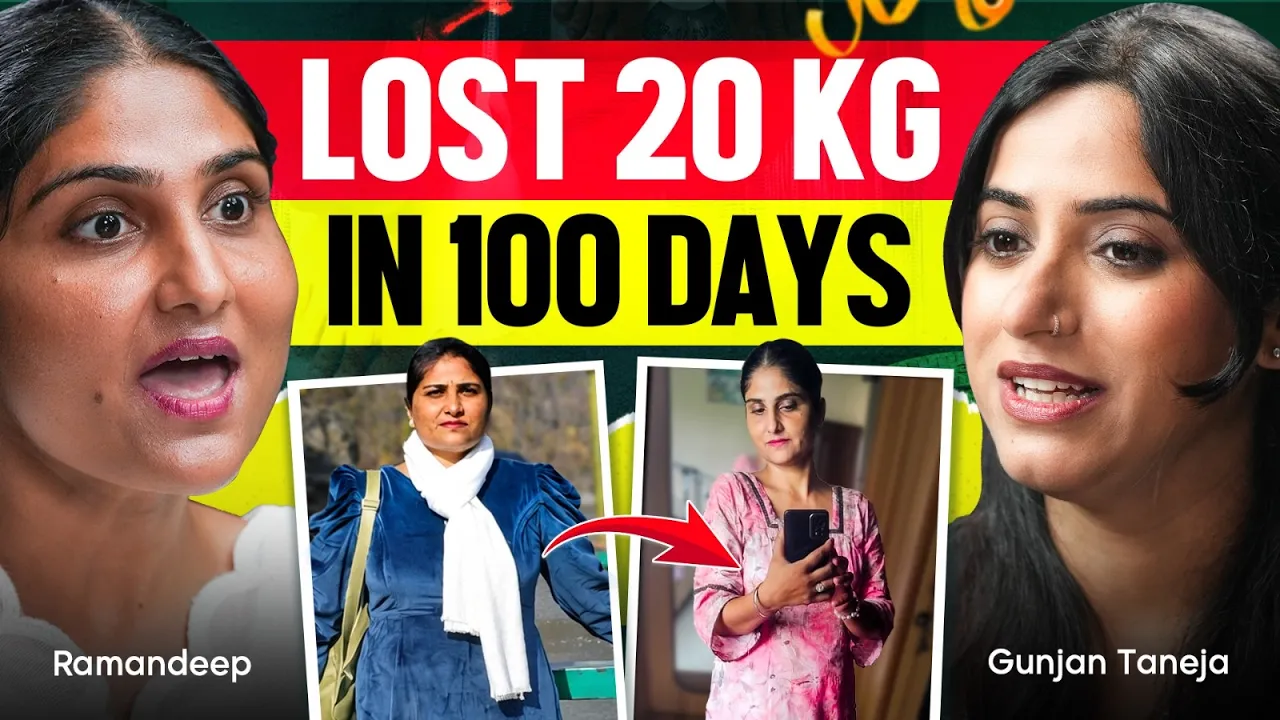 My Transformation Story - How I lost 20 Kg in 100 Days | I'MWOW Diet Plan by GunjanShouts