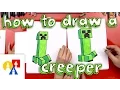 How To Draw A Creeper New