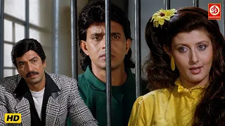 क्या हुआ जब मिथुन चक्रवर्ती को जेल से छुड़ाने पहुंची संगीता बिजलानी? | Numbari Aadmi | Movie Scene