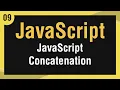 Learn JavaScript In Arabic - Concatenation