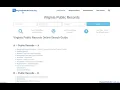 Virginia Public Records Search Using A Massive List Of Public Databases Online