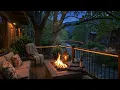 Peaceful Riverside Cabin Campfire Tranquil River Ambience for Sleep Relaxation