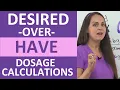 Download Lagu Desired Over Have Dosage Calculations for Nursing Students and Nurses NCLEX