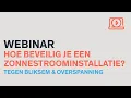 Download Lagu Webinar Hoe beveilig je een zonnestroominstallatie tegen Bliksem en overspanning?