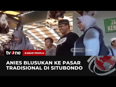 Bacapres Anies Baswedan Blusukan ke Pasar Situbondo