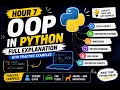 Python OOP Full Course Classes Objects Inheritance Constructor Methods Python Tutorial Hour 7