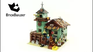 Lego Ideas 21310 Old Fishing Store - Lego Speed Build