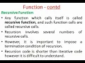 C Basics 9 II Recursive Functions In Tamil