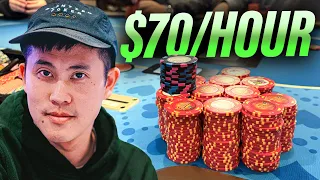 The Poker Strategy I Use to Win $70/hr